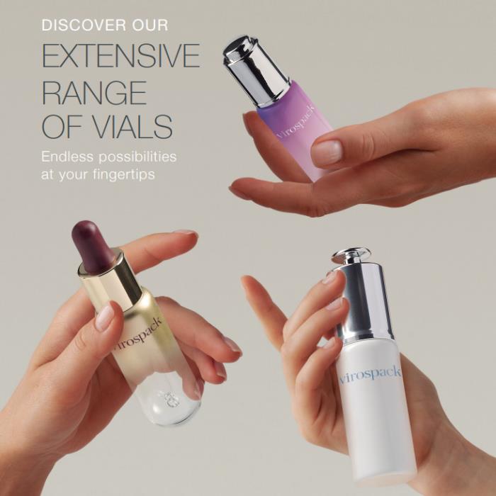 Discover Virospacks Versatile Range of Tubular Glass Vials for Premium Cosmetic Packaging